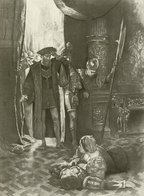 Lucrezia Borgia, letzter Akt letzte Szene von Charles D. Graves