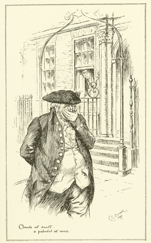 Illustration für Die Essays von Elia von Charles Lamb (Gravur) von Charles Edmund Brock
