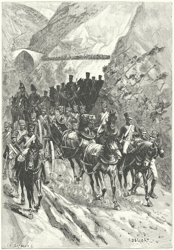 Massenas Rückzug nach Ciudad Rodrigo von Charles Edouard Delort