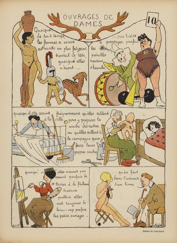 Illustration für Le Rire von Charles Emile Egli