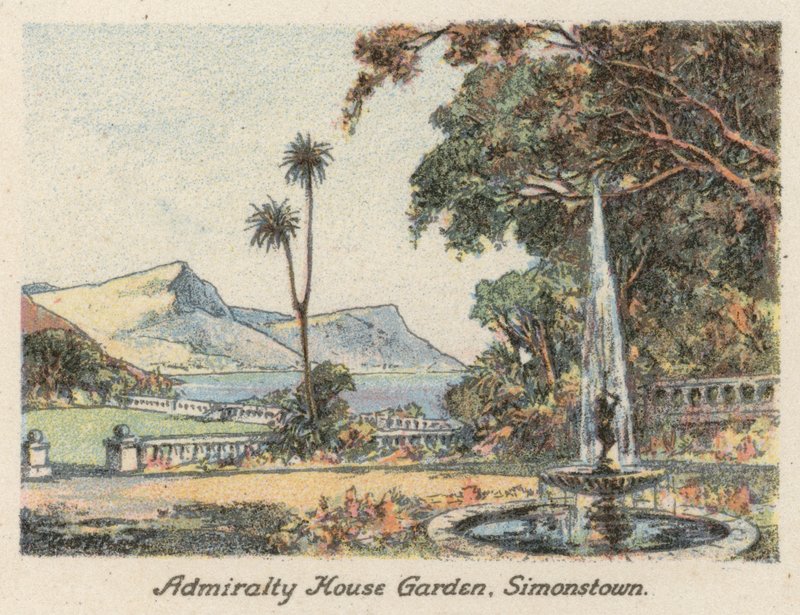 Südafrika: Admiralty House Garten, Simonstown von Charles Ernest Peers