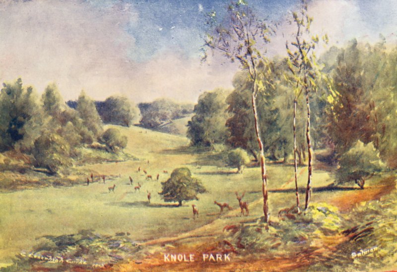 Knole House: Gland im Park von Charles Essenhigh Corke
