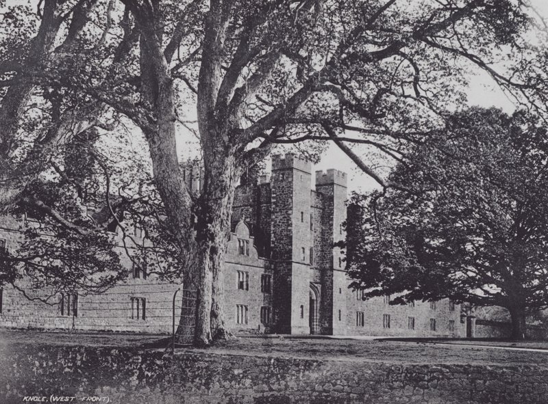 Knole, Westfront von Charles Essenhigh Corke