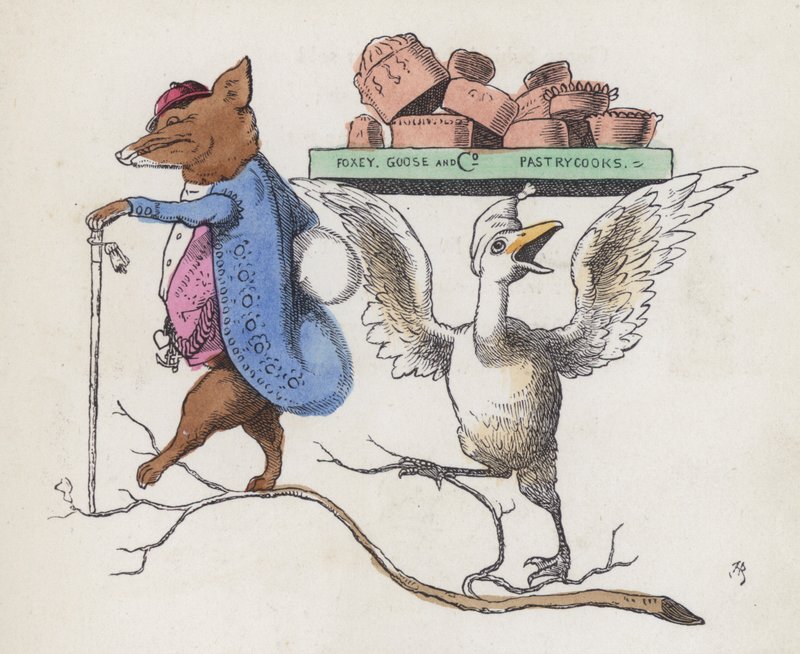 Foxey, Goose & Co, Konditoren von Charles Henry (after) Bennett