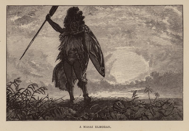 Illustration für Allan Quatermain von H. Rider Haggard von Charles Henry Malcolm Kerr