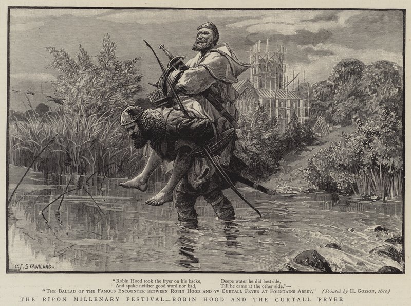 Das Ripon-Millenniumsfest, Robin Hood und der Curtall-Fryer von Charles J. Staniland