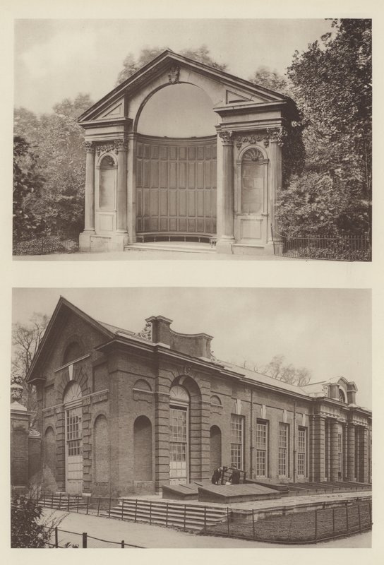 Alkoven und Bankettsaal, Kensington Gardens von Charles Latham