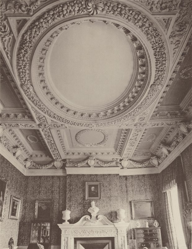 Coleshill, Berkshire, Innenraum des Salons von Charles Latham
