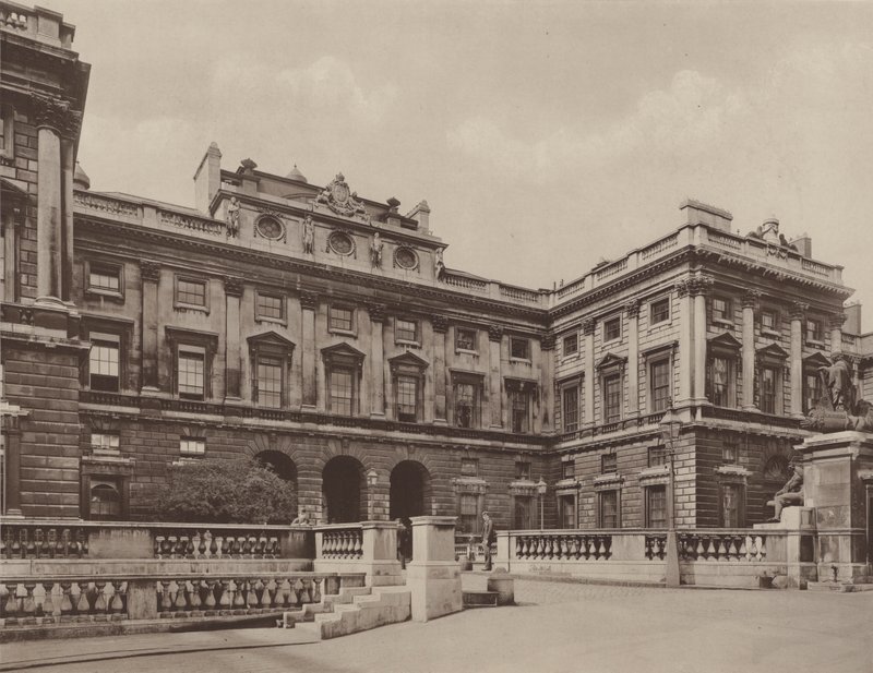 Somerset House, Blick im Hof von Charles Latham