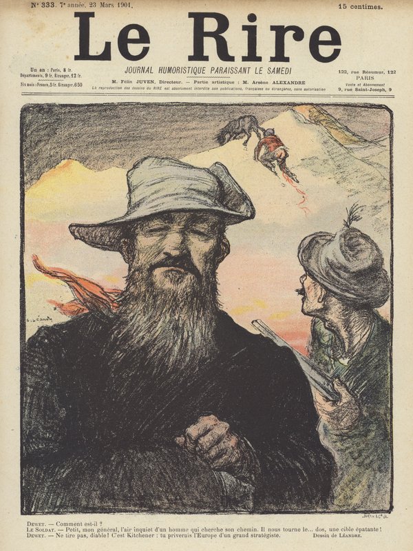 Illustration für Le Rire von Charles Leandre
