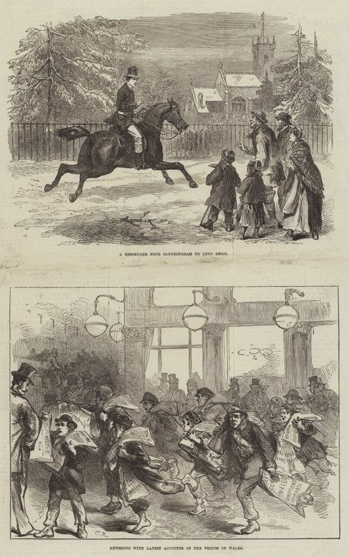 Die Gesundheit des Prinzen von Wales von Sir John Charles Robinson