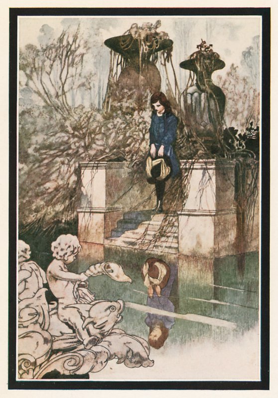Es gab Bäume... und einen großen Teich mit einem alten grauen Brunnen in der Mitte von Charles Robinson