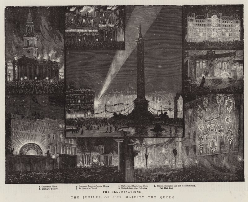 Das Jubiläum Ihrer Majestät der Königin von Charles William Wyllie