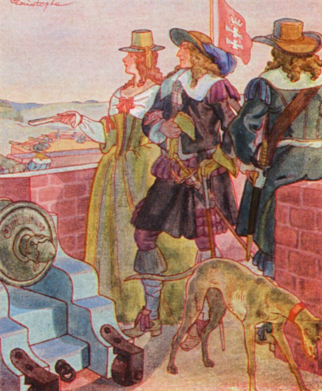 Spaziergang auf den Festungswällen von Christophe (1856 1945)