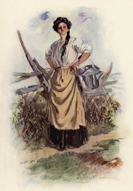 Wohin gehst du, mein hübsches Mädchen? von Clarence F. Underwood