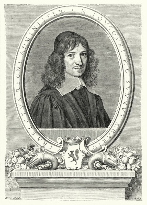 Nicolas Fouquet, Finanzminister in Frankreich unter Ludwig XIV. von Claude Mellan