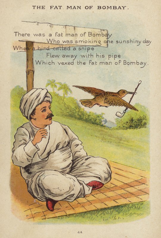 Kinderreim: Der dicke Mann von Bombay von Constance Haslewood