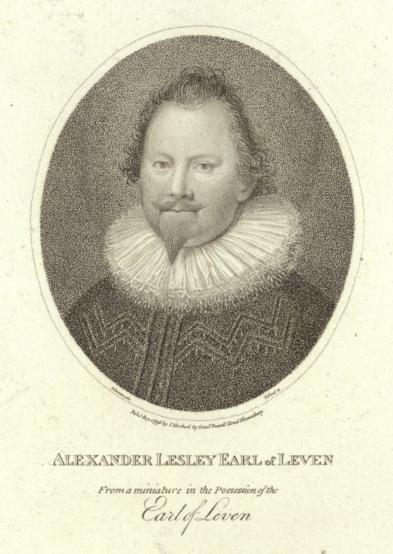 Porträt von Alexander Leslie, Earl of Leven von Cornelius Janssen van Ceulen