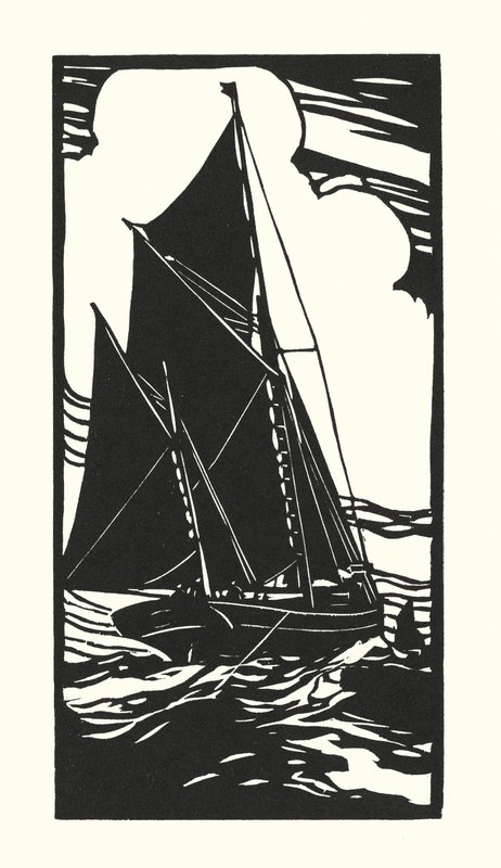Fischerboote und Lastkähne: Brixham Trawler von Cyril A. Wilkinson