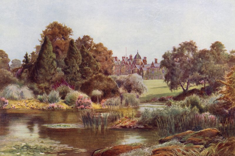 Der See im Westgarten, Sandringham von Cyril Ward
