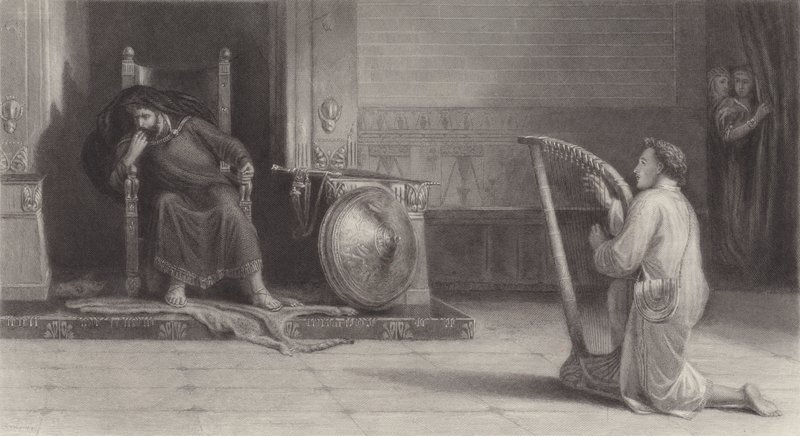 Ein Psalm Davids von David Wilkie