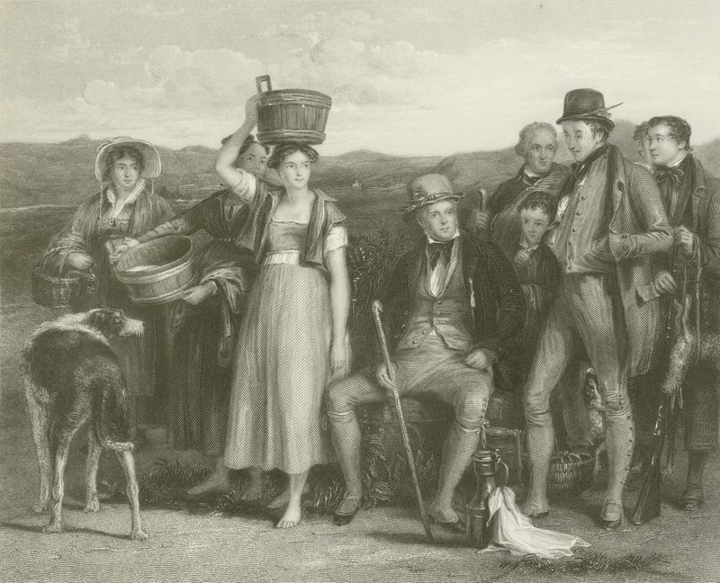 Sir Walter Scott und seine Familie von David Wilkie
