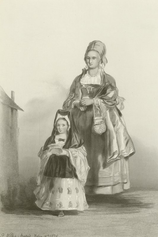 Die Señorita und ihre Amme von David Wilkie