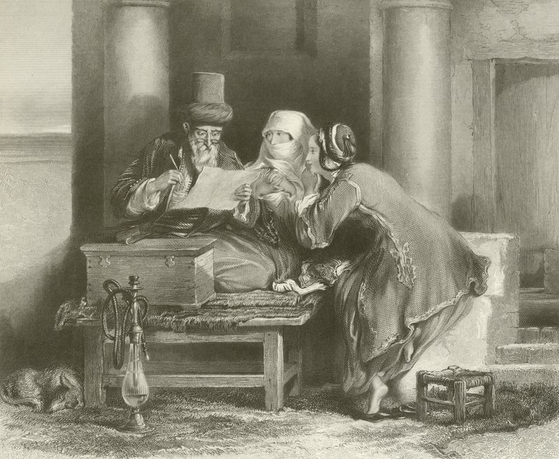 Der türkische Briefschreiber von David Wilkie