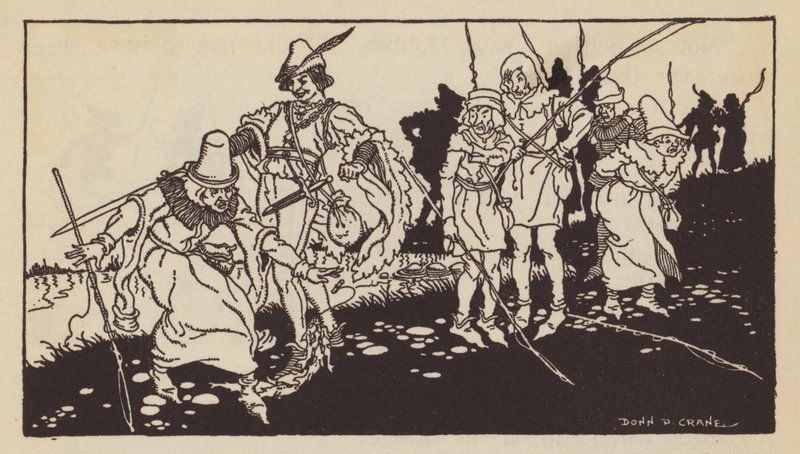 Die Weisen von Gotham, englisches Volksmärchen von Donn P. Crane