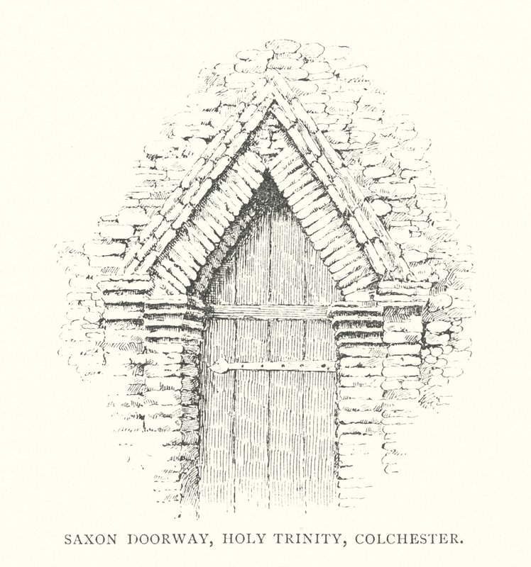 Sächsisches Portal, Heilige Dreifaltigkeit, Colchester von Duncan Moul