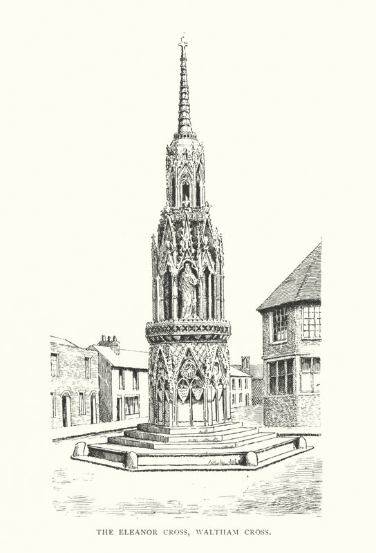 Das Eleanor-Kreuz, Waltham Cross von Duncan Moul