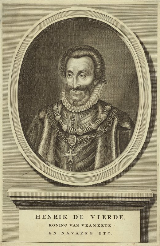 Porträt von König Heinrich IV. von Frankreich von Dutch School