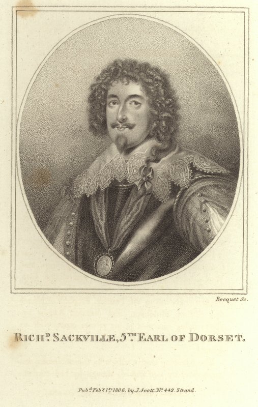 Richard Sackville, der 5. Earl of Dorset von E. Bocquet
