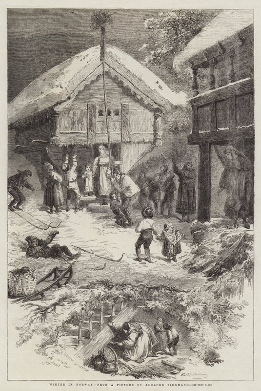 Winter in Norwegen von Edmond Morin