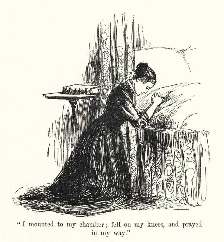 Illustration für Jane Eyre von Charlotte Bronte von Edmund Henry Garrett