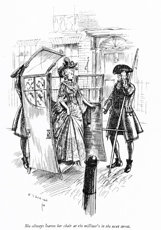 Illustration für Sheridans The School for Scandal (Gravur) von Edmund Joseph (after) Sullivan