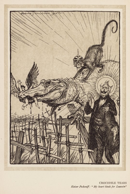 Der Kranz des Kaisers: Krokodilstränen von Edmund Joseph (after) Sullivan
