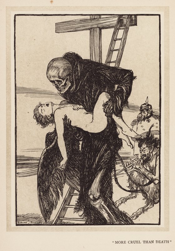 Der Kranz des Kaisers: "Grausamer als der Tod" von Edmund Joseph (after) Sullivan