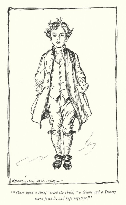 Illustration für Der Pfarrer von Wakefield von Oliver Goldsmith von Edmund Joseph Sullivan