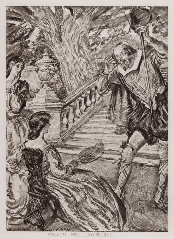 Was ihr wollt, Akt III, Szene 4 von Edmund Joseph Sullivan