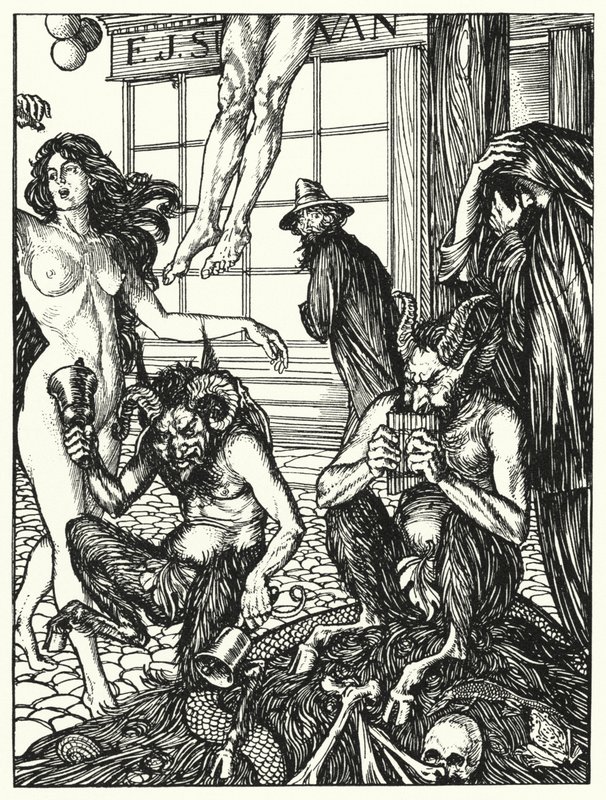 Illustration für Sartor Resartus von Edmund Joseph after Sullivan