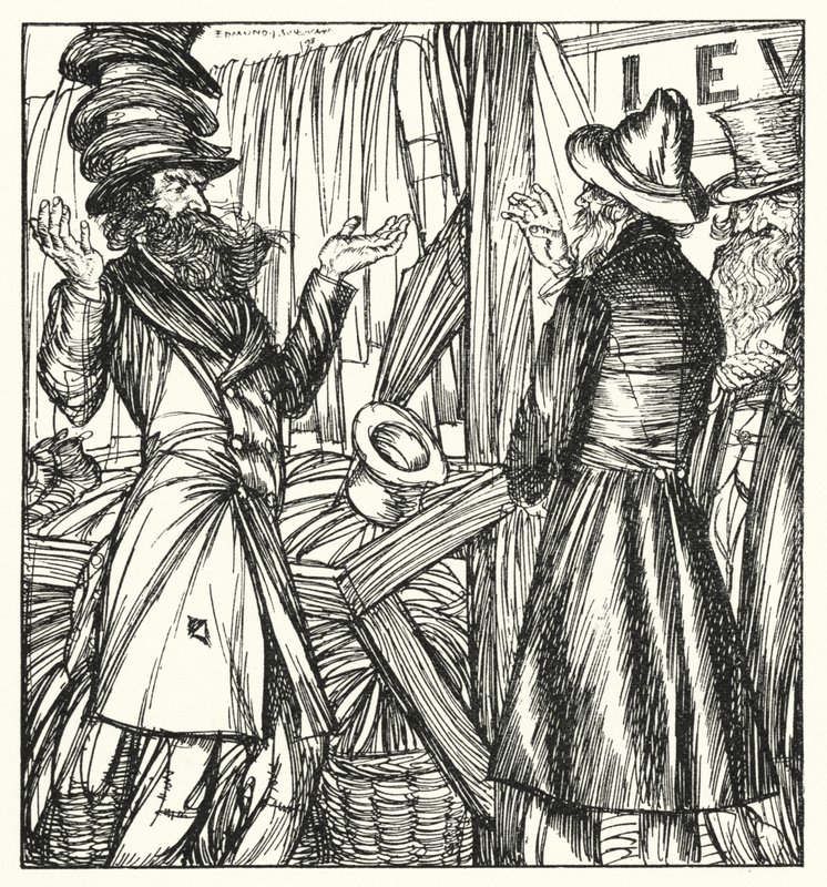 Illustration für Sartor Resartus von Edmund Joseph after Sullivan
