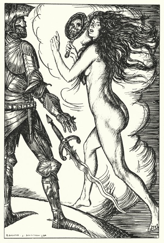 Illustration für Sartor Resartus von Edmund Joseph after Sullivan