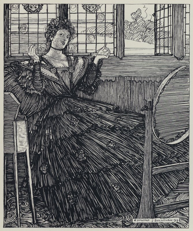Illustration zu Tennysons 