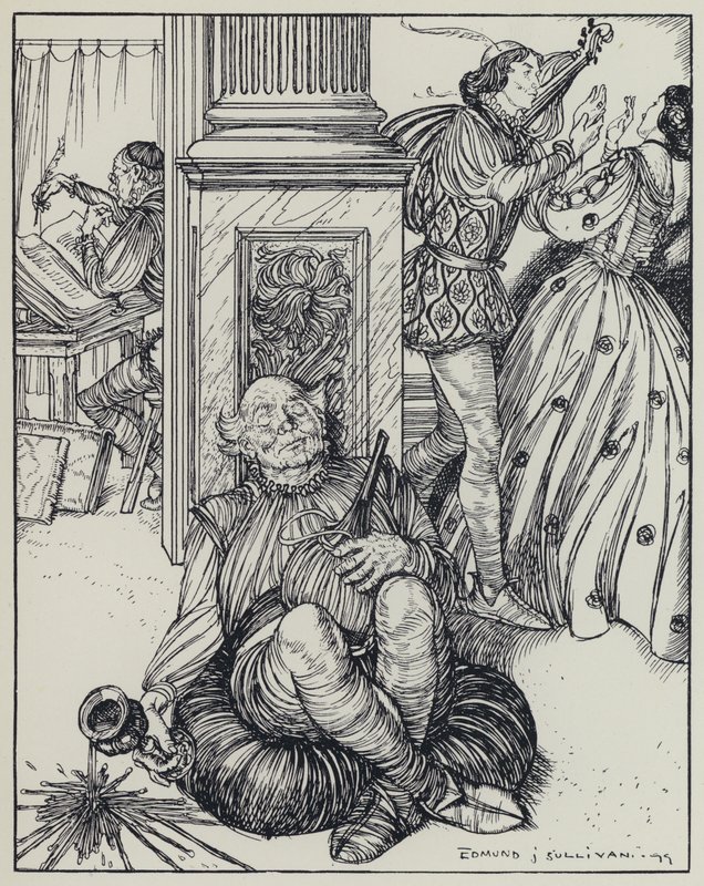 Illustration zu Tennysons 