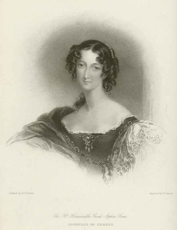 Die Hochwohlgeborene Sarah Sophia Fane, Gräfin von Jersey von Edmund Thomas Parris