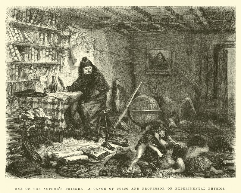 Einer der Freunde des Autors, ein Kanoniker von Cuzco und Professor für Experimentalphysik von Edouard Riou