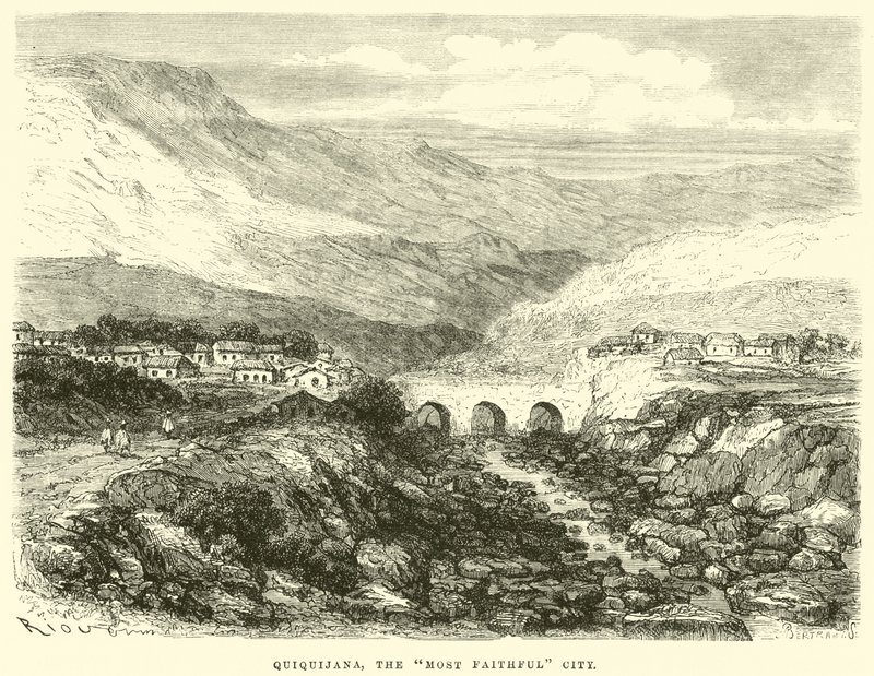 Quiquijana, die treueste Stadt von Edouard Riou