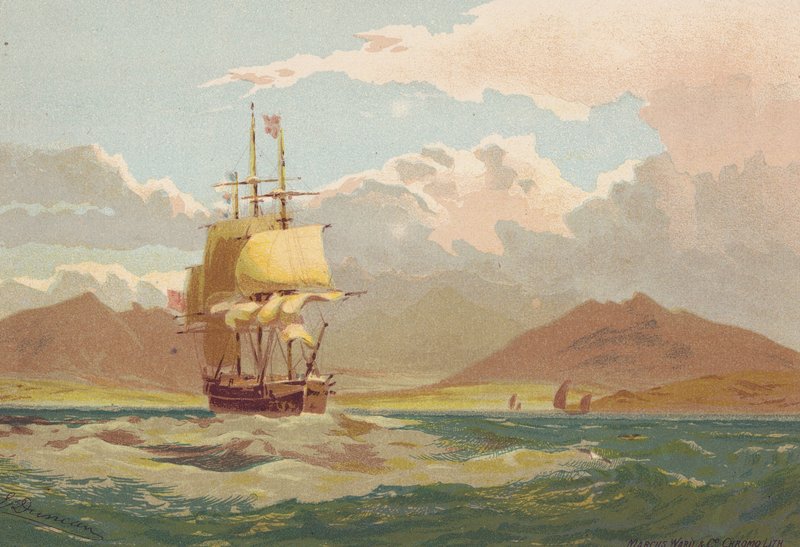 Vor der Insel Arran von Edward (after) Duncan