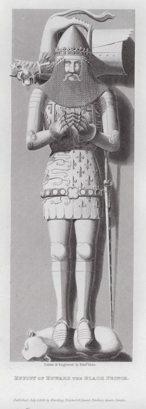 Abbild von Edward dem Schwarzen Prinzen von Edward Blore